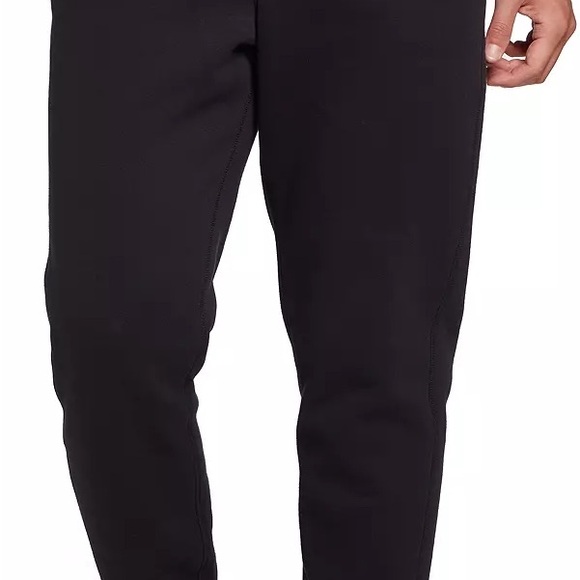 DSG cotton fleece men’s jogger pants in olive green! - Picture 2 of 6